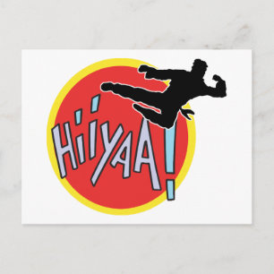 Carte Postale Arts martiaux Karate Kid