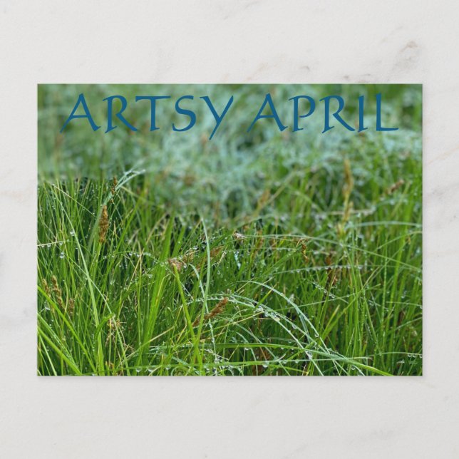 Carte Postale Artsy April (Devant)