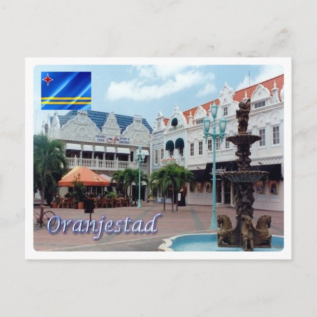 Carte Postale Aruba - Oranjestad - (Devant)