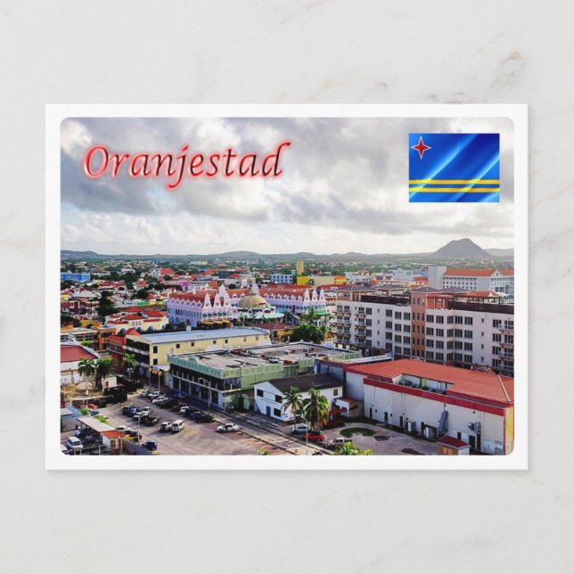 Carte Postale Aruba - Oranjestad - (Devant)