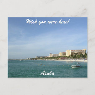 Carte Postale Aruba Paradise