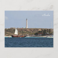 Aruba, Phare, Voilier, Photographie