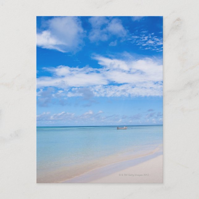 Carte Postale Aruba, plage et mer (Devant)