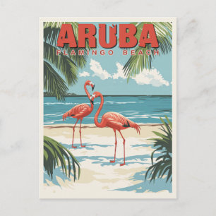Carte Postale Aruba - Voyage Paradis Tropical