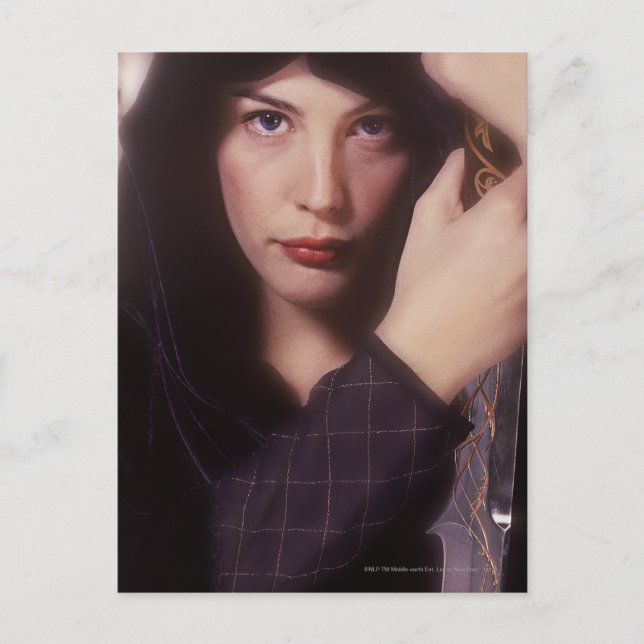 Carte Postale ARWEN™ avec épée (Devant)