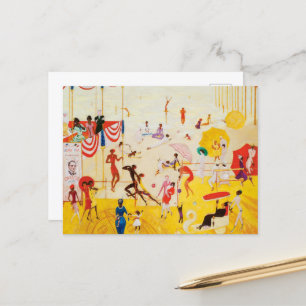 Carte Postale Asbury Park Sud par Florine Stettheimer