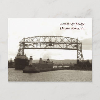 Carte Postale Ascenseur aérien BridgeDuluth Minnesota