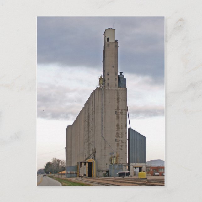 CARTE POSTALE ASCENSEUR DE GRAIN (Devant)