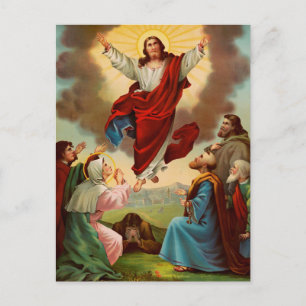 Carte Postale Ascension de Jésus au Ciel