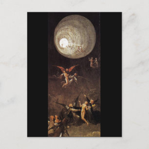 Carte Postale Ascent of the Blessed, by Hieronymus Bosch