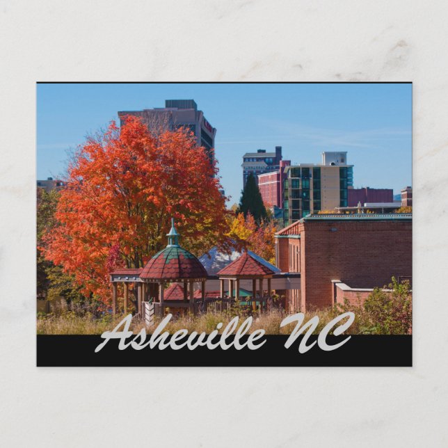 Carte Postale Asheville NC (Devant)