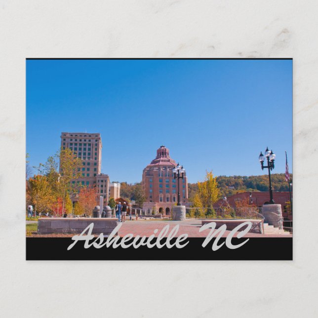 Carte Postale Asheville NC (Devant)