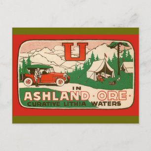 Carte Postale Ashland Oregon