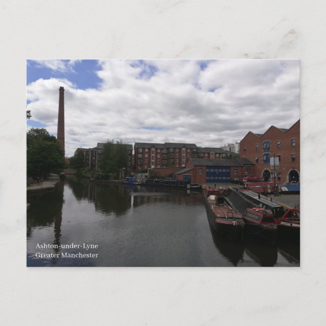 Carte Postale Ashton-under-Lyne (Devant)