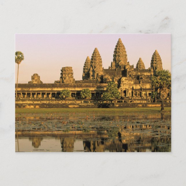 Carte Postale Asie, Cambodge, Siem Reap. Angkor Vat. (Devant)