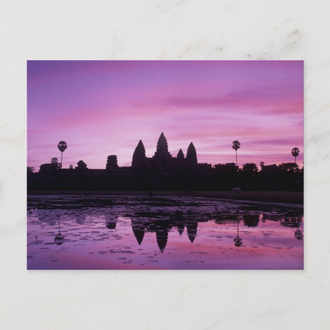 Carte Postale Asie, Cambodge, Siem Reap, Angkor Wat (b. 12e 2 (Devant)