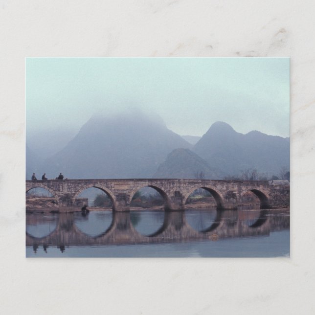 Carte Postale Asie, Chine, Guizhou, Anshuichang. Ancien (Devant)