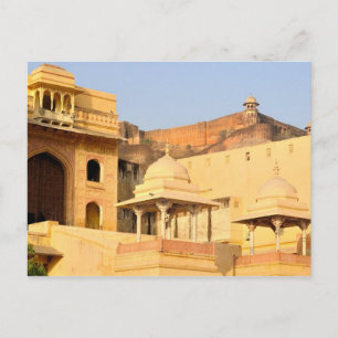 Carte Postale Asie, Inde, Rajasthan, Amber Amer). Le