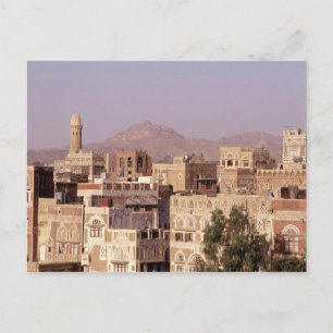Carte Postale Asie, Moyen-Orient, République du Yémen, Sana'a.