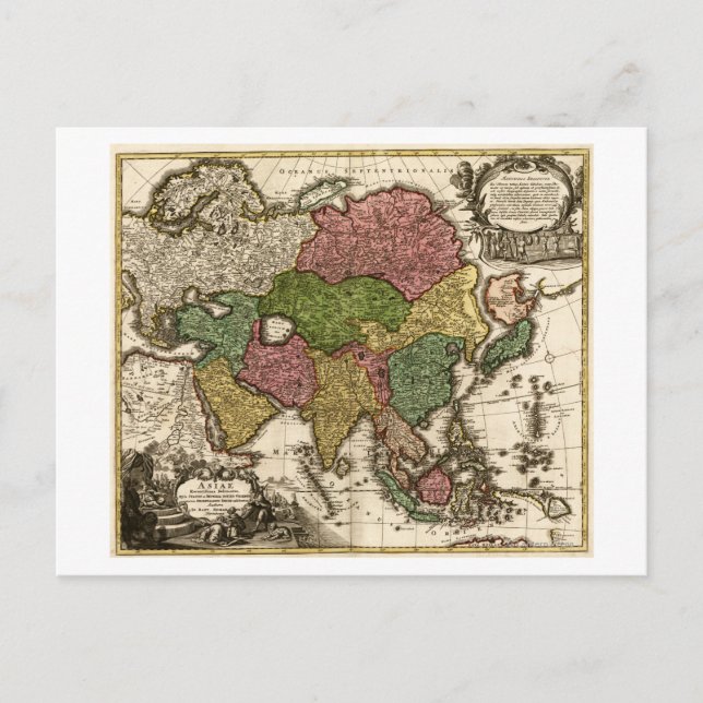 Carte Postale AsieCarte panoramiqueAsie 5 (Devant)