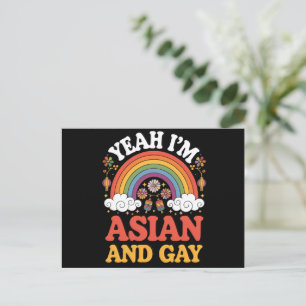 Carte Postale Asien et Gay Queer Asiatique Chinois Coréen Japona