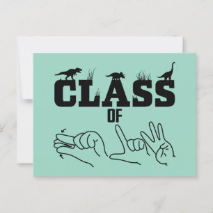 Carte Postale ASL - Classe de 2026 - Graduation ASL Design