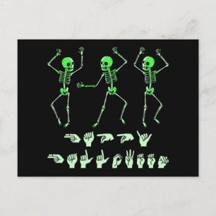 Carte Postale ASL Joyeux Halloween I - Saison sinistre mignonne