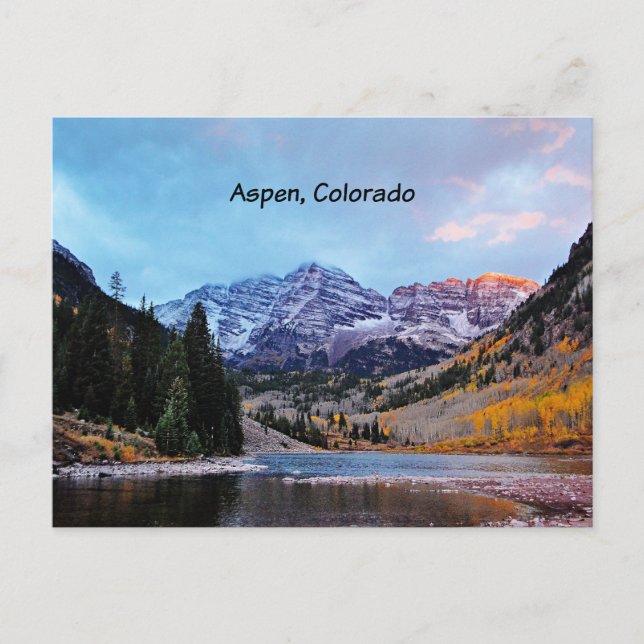 Carte Postale Aspen, Colorado (Devant)