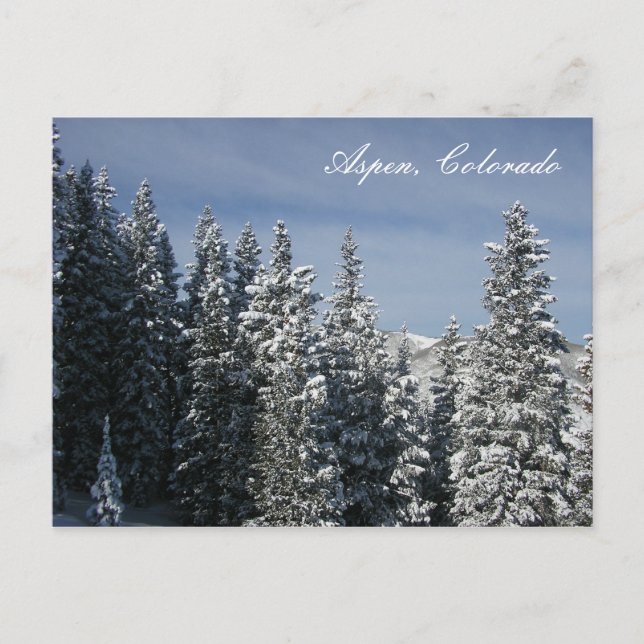 Carte Postale Aspen, Colorado (Devant)