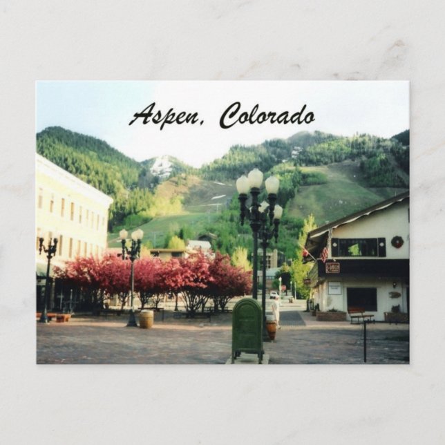 Carte Postale Aspen, Colorado (Devant)