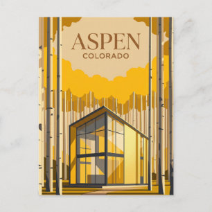 Carte Postale Aspen USA