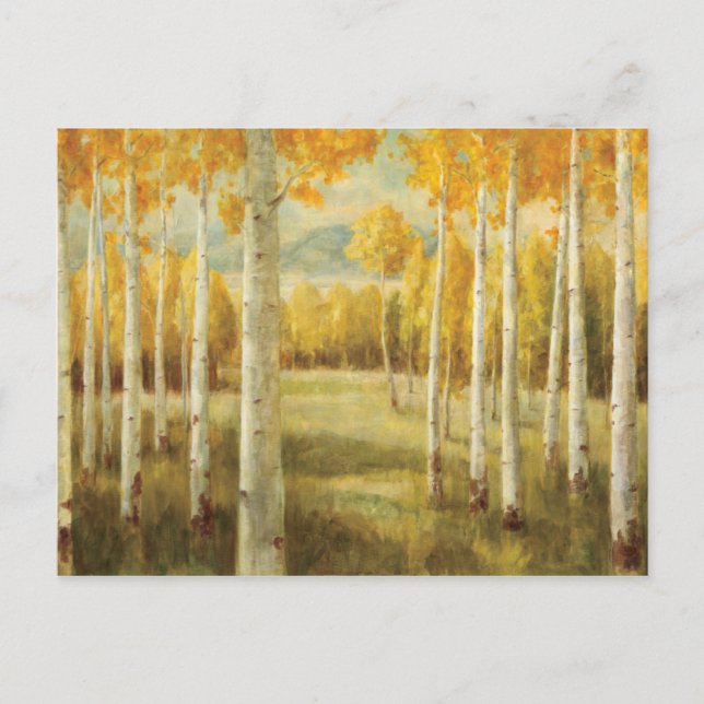 Carte Postale Aspens en automne (Devant)