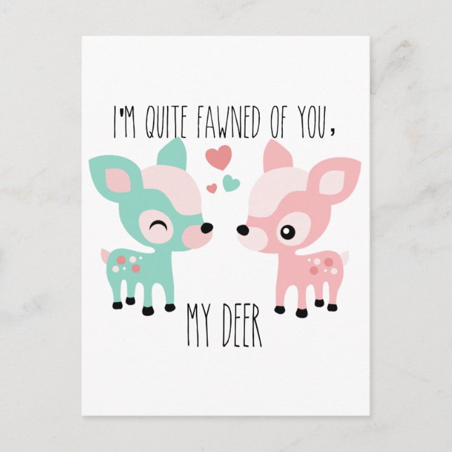 Carte Postale Assez Fawned of You (Devant)