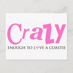 Carte Postale Assez fou pour aimer un Coastie
