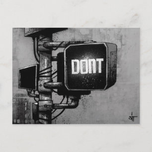 CARTE POSTALE ASSEZ "NE PAS"