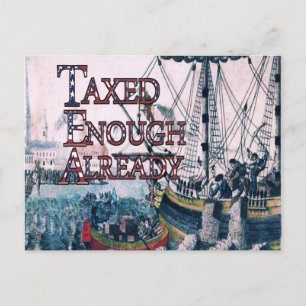 Carte Postale Assez taxé Déjà T-shirts et cadeaux, Magnets,