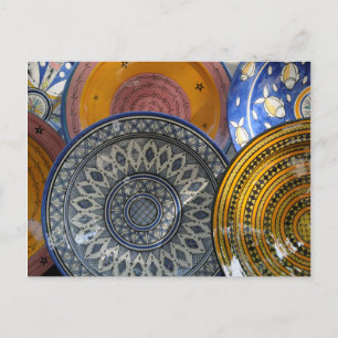 Carte Postale Assiettes en céramique