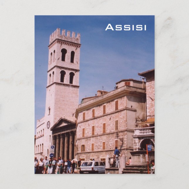 Carte Postale Assisi (Devant)