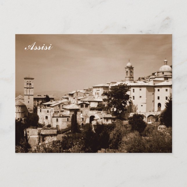 Carte Postale Assisi (Devant)