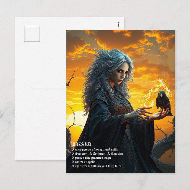 Carte postale Assistant (Devant / Derrière)