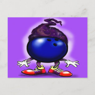 Carte Postale Assistant Bowling