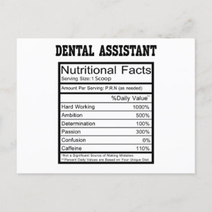 Carte Postale Assistant dentaire