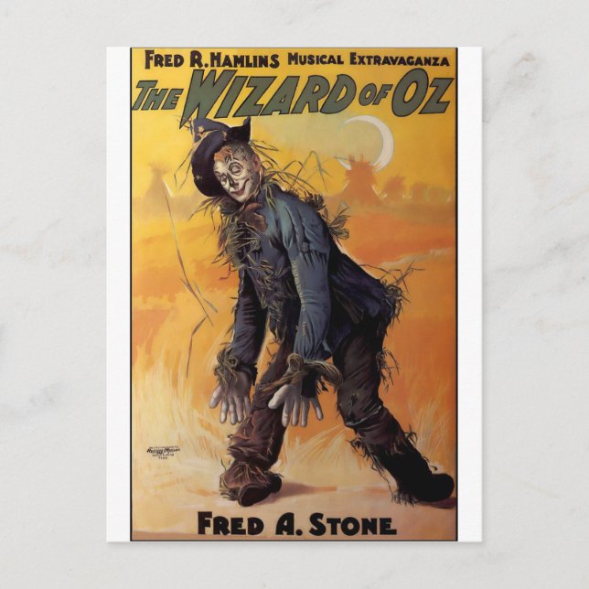 Carte Postale Assistant D'Oz (Devant)