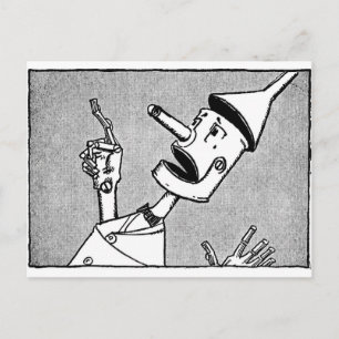 Carte Postale Assistant d'Oz Tin Woodman