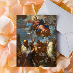 Carte Postale Assomption de la Vierge Giovanni Battista Lenardi