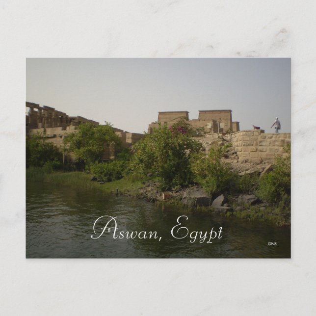 Carte Postale Assouan, Egypte (Devant)