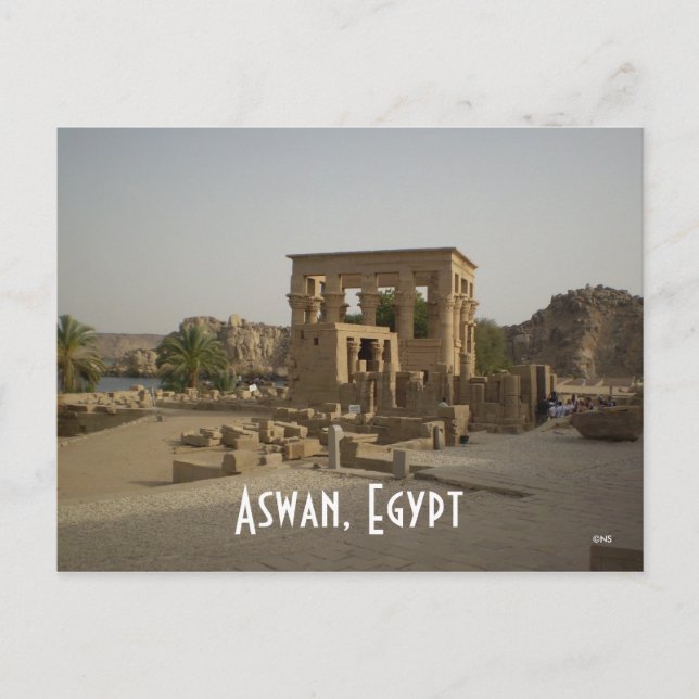 Carte Postale Assouan, Egypte (Devant)