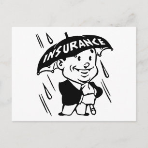 Carte Postale Assurance vintage