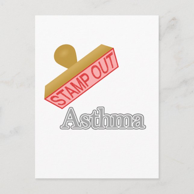 Carte Postale Asthme (Devant)