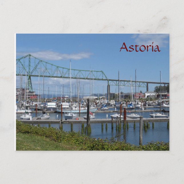 Carte Postale Astoria, Oregon (Devant)